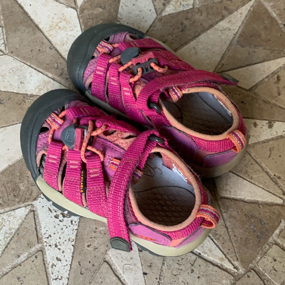 Pink Keen Sandals